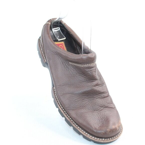 Cole Haan Shoes - Cole Haan Country Womens Sz 8 B Brown Leather Mules Slide On Shoes Style D13392